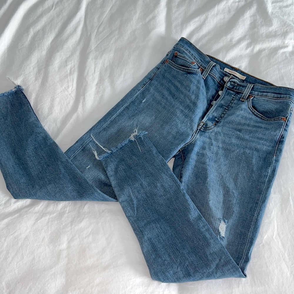 Levi’s Wedgie High Rise Skinny Jeans